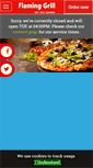 Mobile Screenshot of flaminggrillonline.com